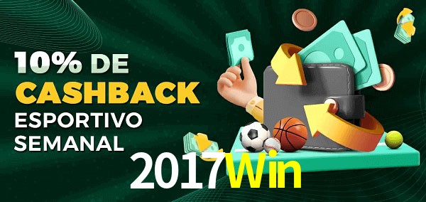 10% de bônus de cashback na 2017Win