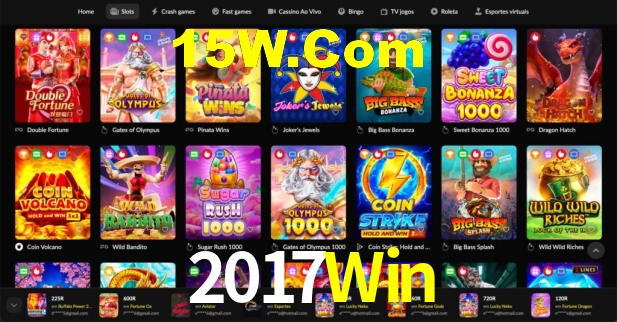 Bônus Generosos e Exclusivos no 2017Win para Você!